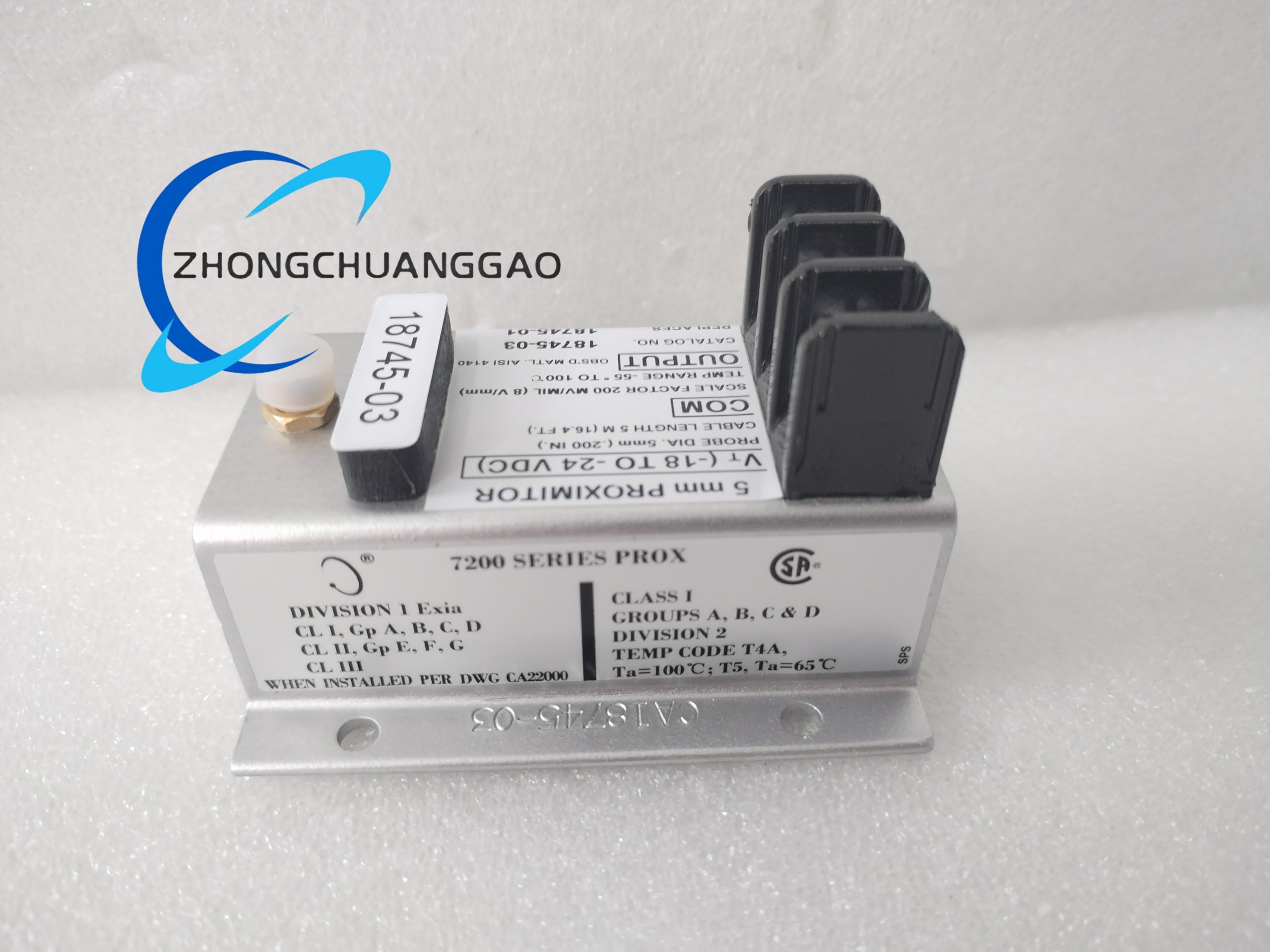 Bently Nevada 18745-03 Proximity Probe Transmitter Module