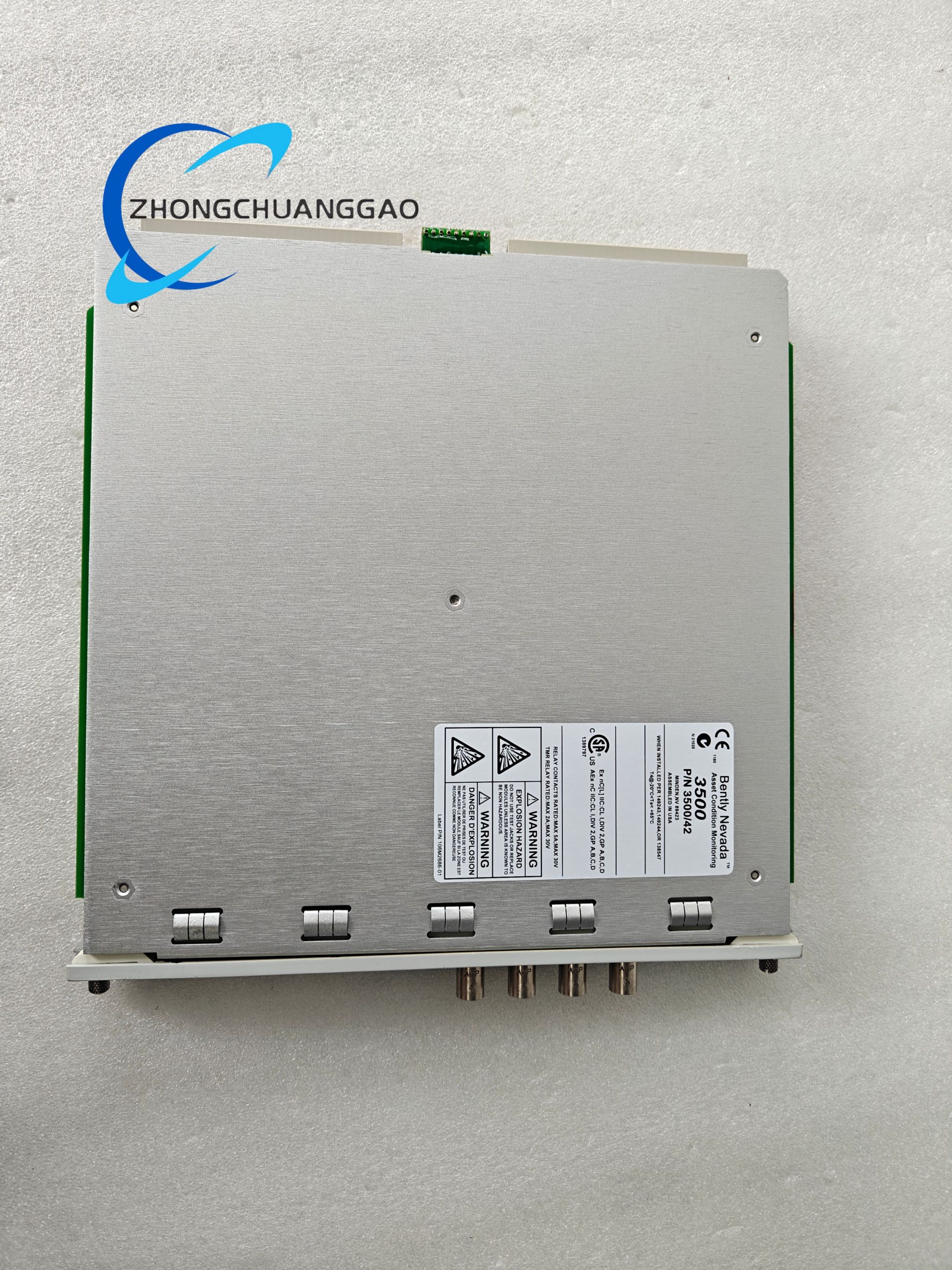 Bently 3500/42M 140734-02 Displacement/Velocity/Acceleration Monitor - Image 3