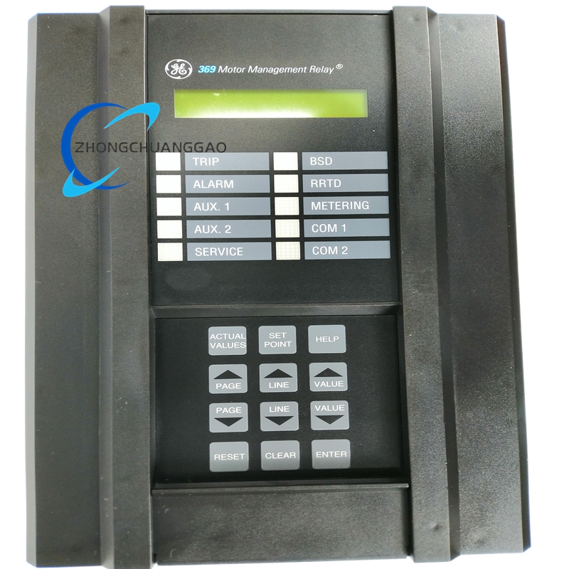 GE Multilin 369-HI-R-M-0-P-0-E Digital Motor Management Relay