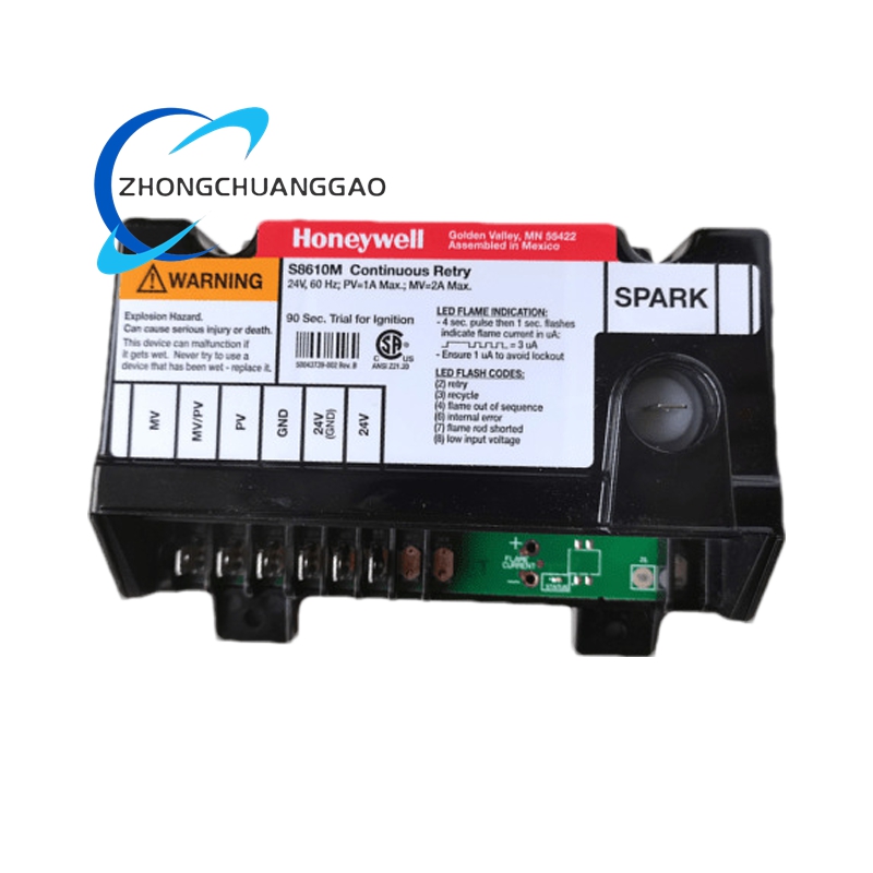 Honeywell S8600M3001 One-Rod Intermittent Pilot Control Module