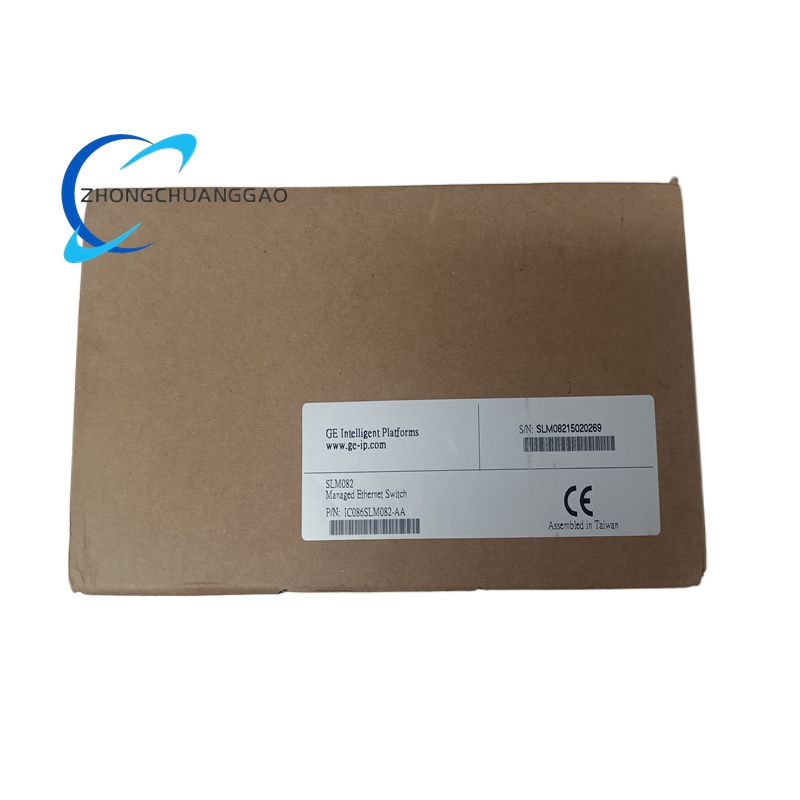 GE IC086SLM082 10-Port Industrial Managed Ethernet Switch