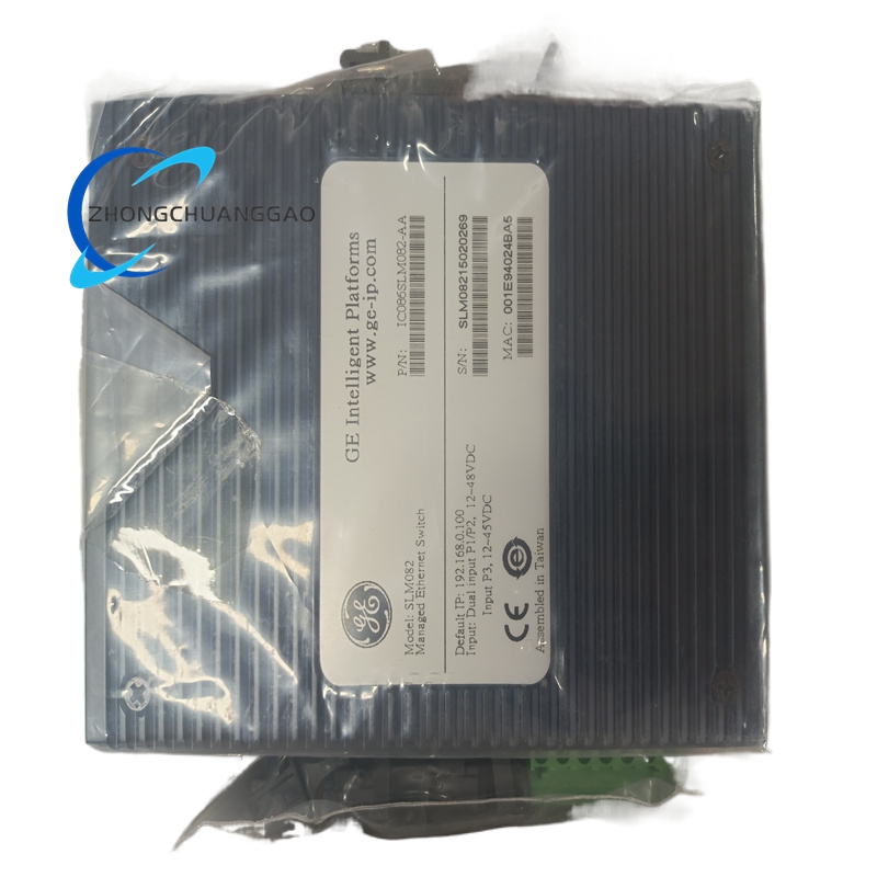 GE IC086SLM082 10-Port Industrial Managed Ethernet Switch - Image 3