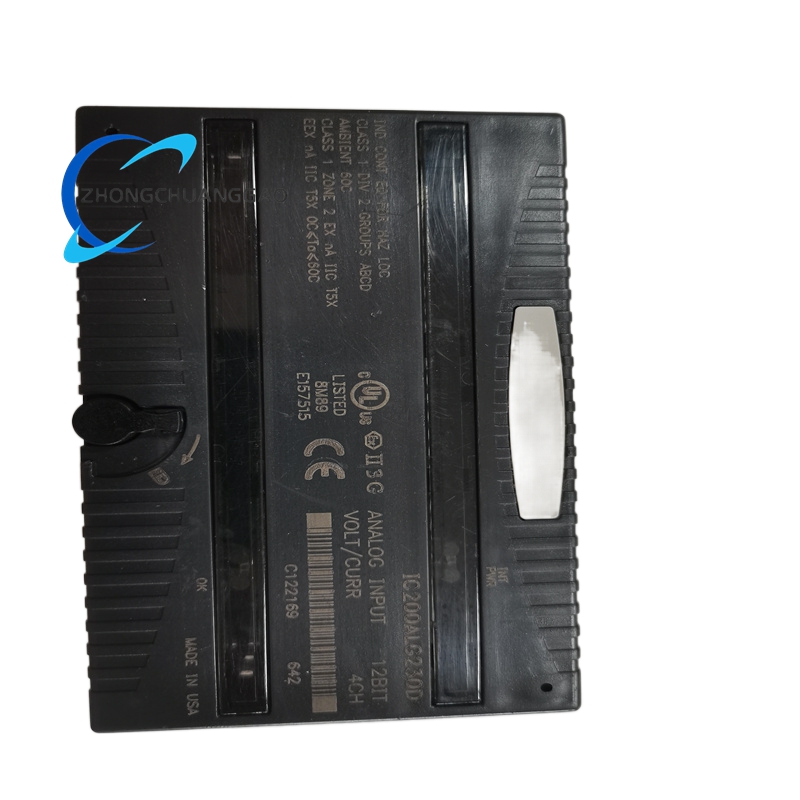 GE IC200ALG260 8-Channel 12-Bit Voltage/Current Analog Input Module - Image 2