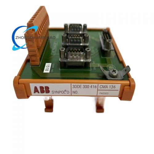 ABB CMA136 3DDE300416 Generator Relay Terminal Board