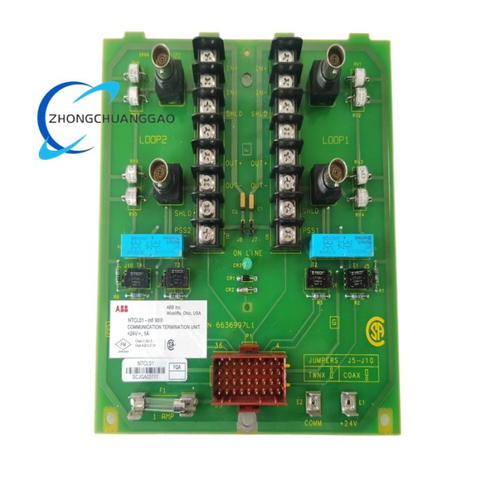 ABB NTCL01 Bailey Communication Link Terminal Unit - Zhongchuanggao Auto