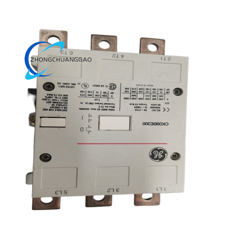 GE CK09BE311J 3-Pole IEC Contactor