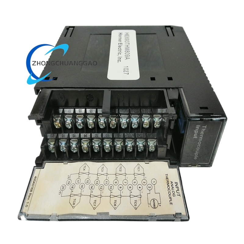 GE HE693THM809C 8‑Channel Thermocouple Input Module - Image 2