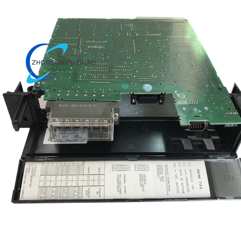 GE IC697BEM733 Genius Remote I/O Scanner Module - Image 2