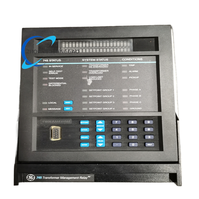 GE SR745-W2-P5-G5-HI-A Multilin 745 Series Advanced Transformer Protection & Management Relay