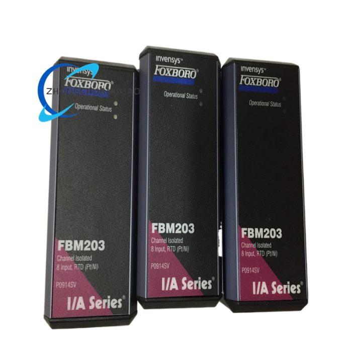 Foxboro FBM203 8-Channel RTD Input Module - Zhongchuanggao Auto