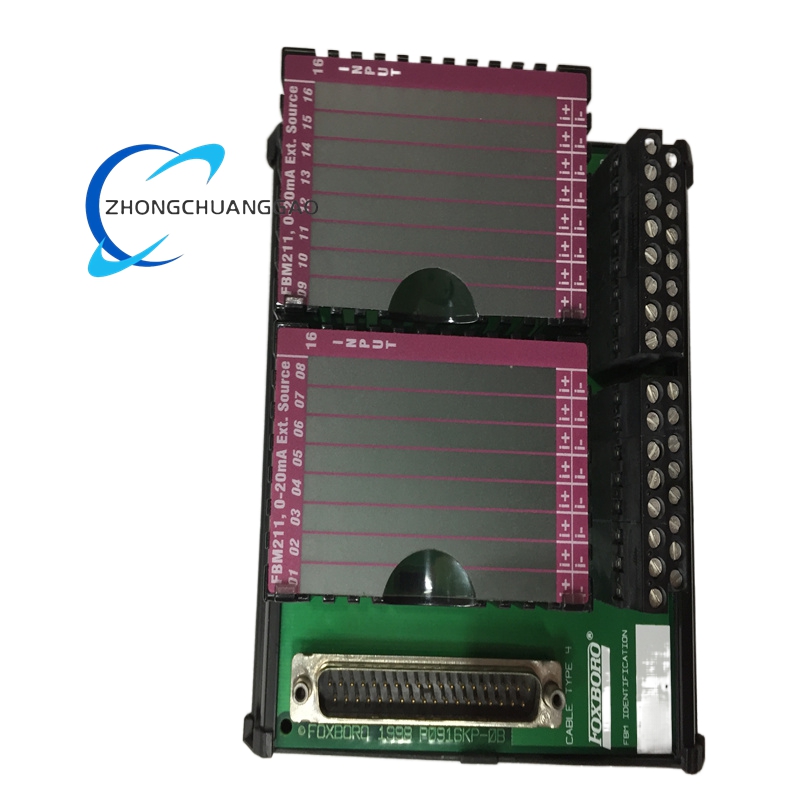 Foxboro FBM211 P0916JT 16-Channel 4–20 mA Analog Input Module