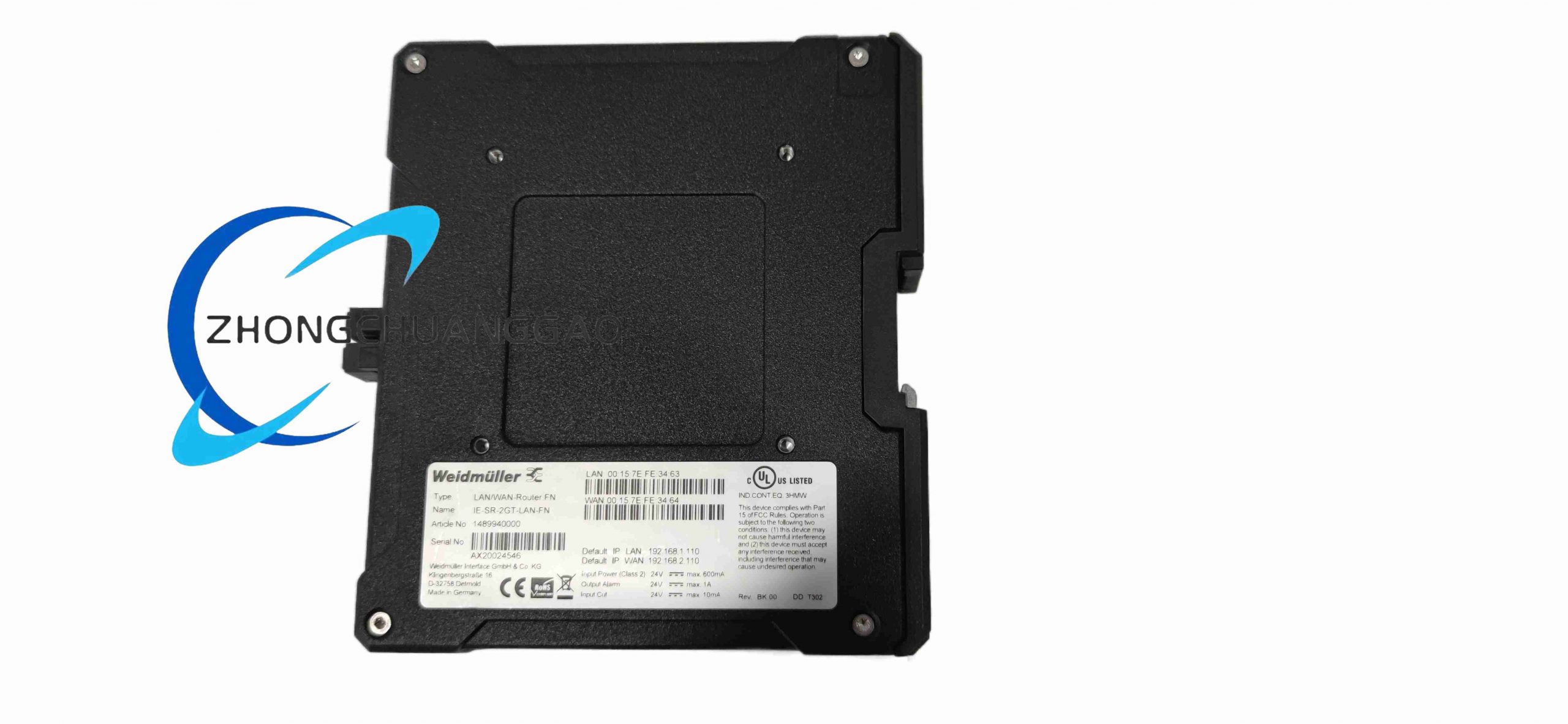 Weidmuller IE-SR-2GT-LAN-FN