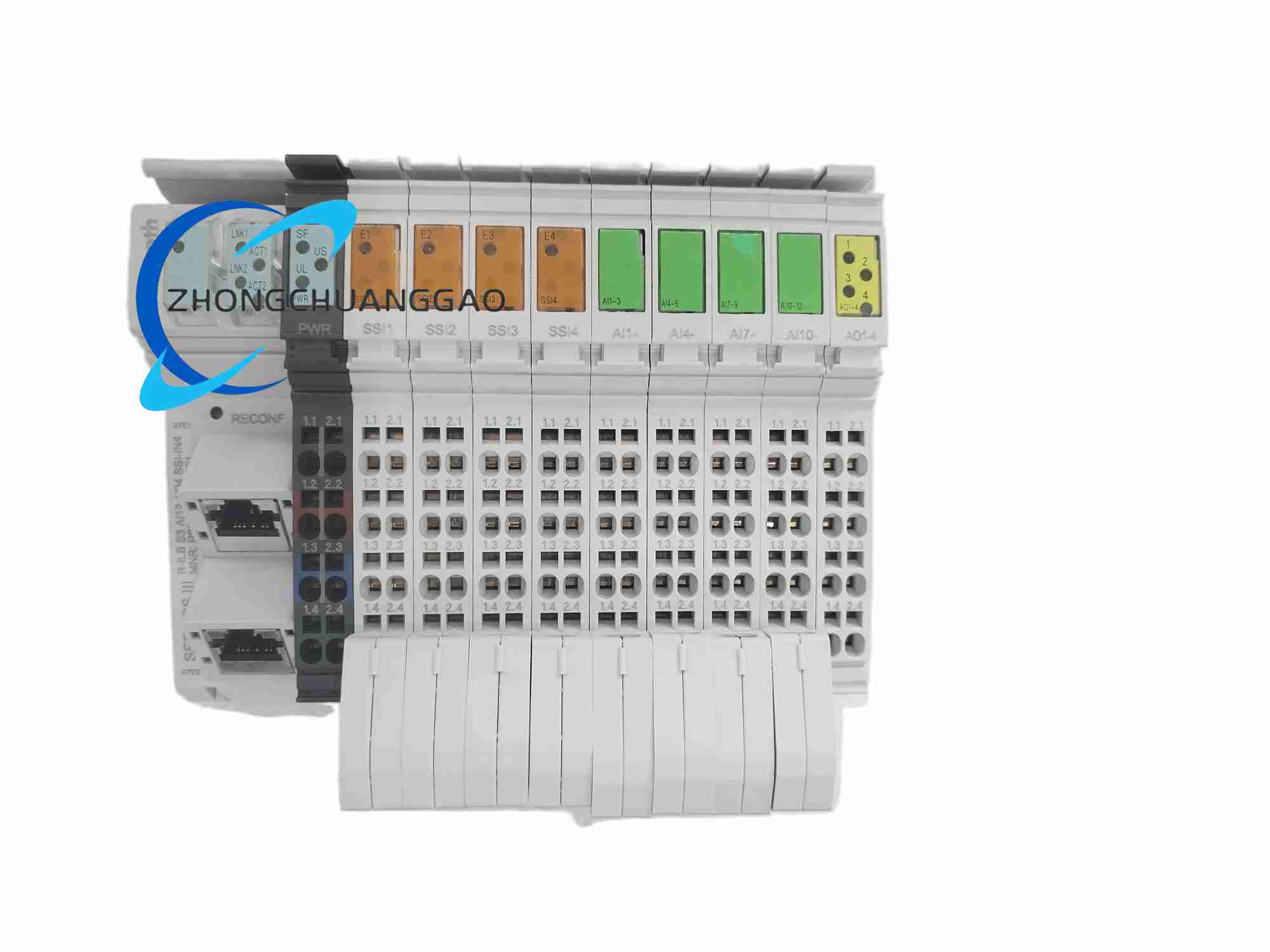 REXROTH R-ILB S3 AI12 AO4 SSI-IN4 - Image 2