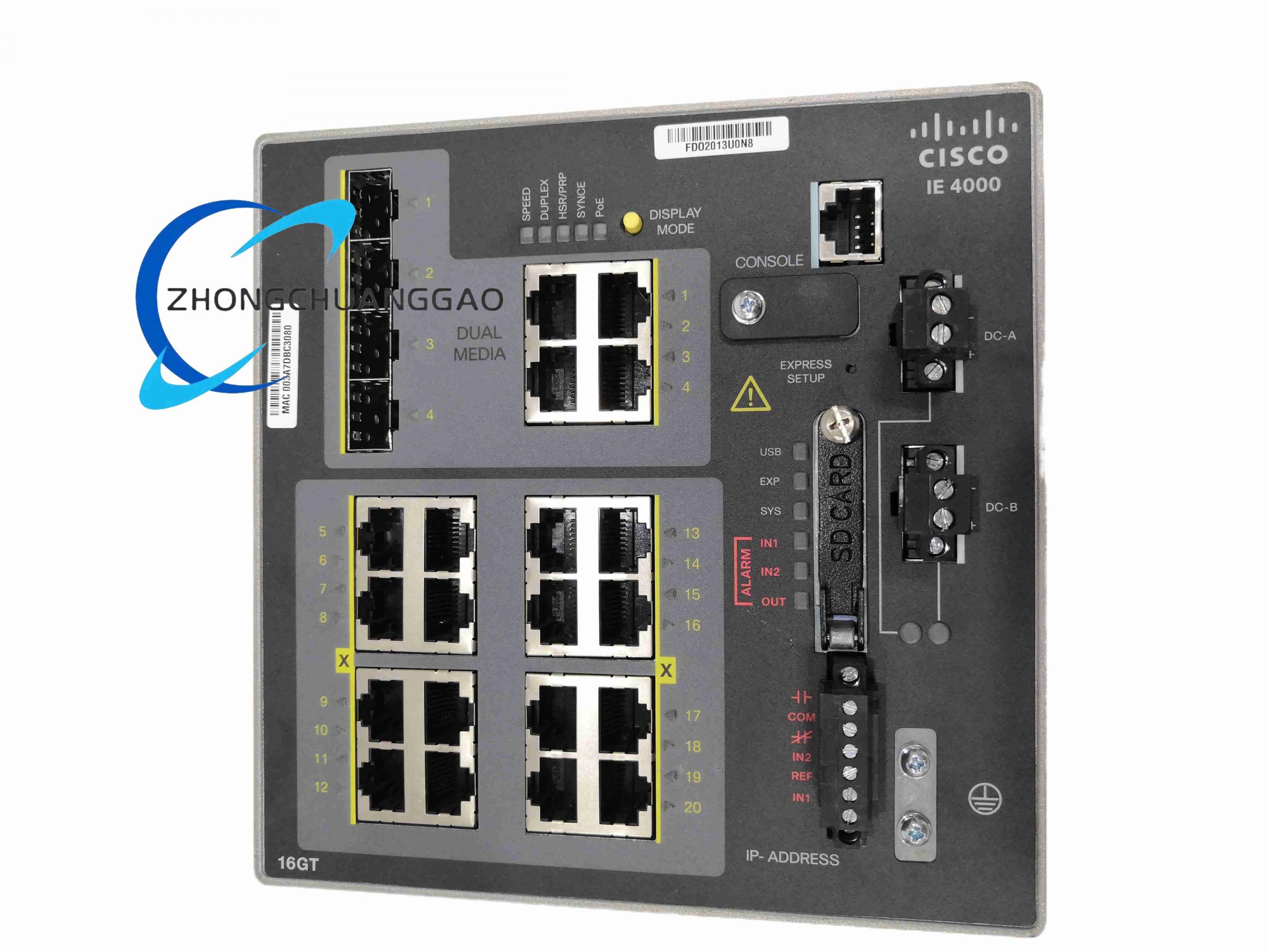 Cisco IE-4000-16GT4G-E